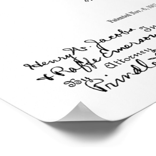 Kunsttekening van de vliegmachine van 1917 poster (Hoek)