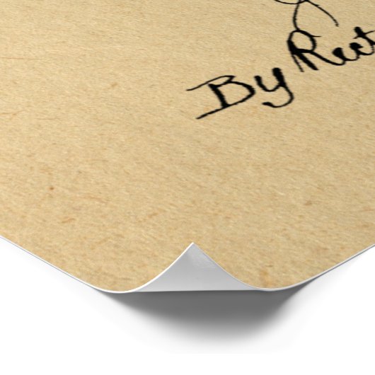 Kunsttekening van de vliegmachine van 1920 poster (Hoek)