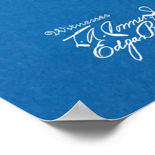 Kunsttekening van het vliegtuig van 1903 poster (Hoek)