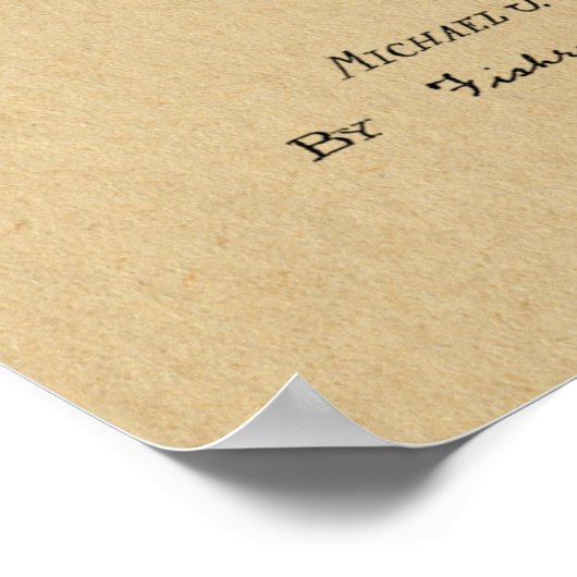 Kunsttekening van het vliegtuig van het vliegtuig  poster (Hoek)