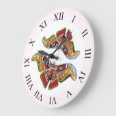 Kunsttekening vlinder grote klok (Hoek)