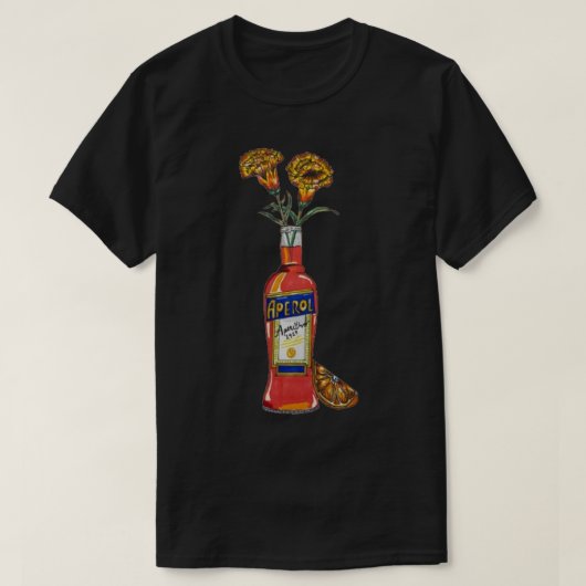 Kunsttekening voor perolschilderen t-shirt (Design voorkant)