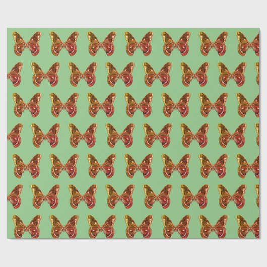 Kunsttekening wordt gekarteld cadeaupapier (Vlak)