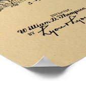 Kunsttekentekening 1951 meervoudig camera poster (Hoek)