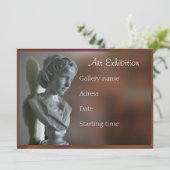 Kunsttentoonstelling Kaart (Staand voorkant)