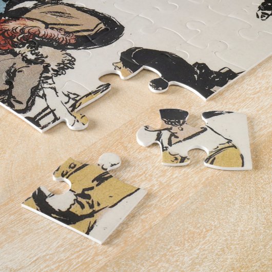 Kunsttentoonstelling, Royal Academy of Arts London Legpuzzel (Zijkant)