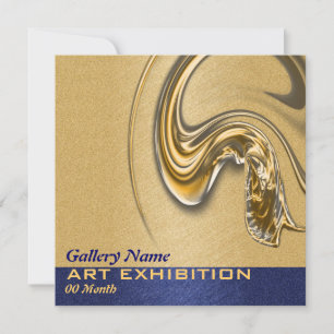 Kunsttentoonstelling show openen kaart