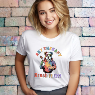 Kunsttherapie Borstel het af, Vintage Kunsttherape T-shirt