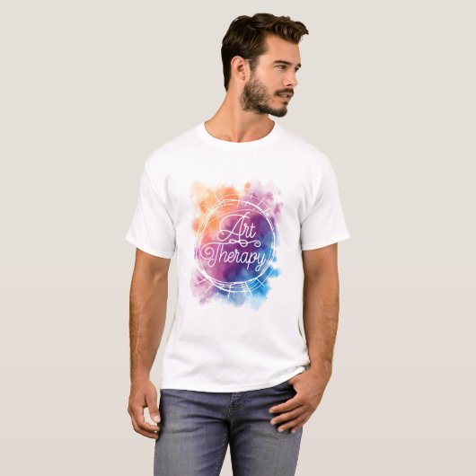 Kunsttherapie T-shirt (Voorkant volledig)