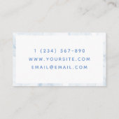 Kunsttherapie Voeg de naam artistiek creatief baby Visitekaartje (Achterkant)