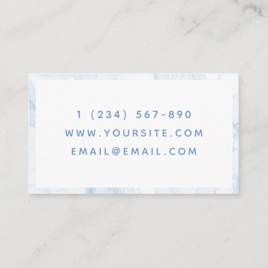 Kunsttherapie Voeg de naam artistiek creatief baby Visitekaartje (Achterkant)