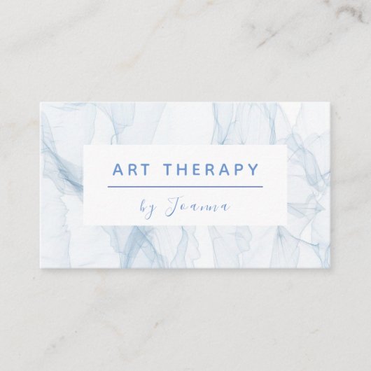 Kunsttherapie Voeg de naam artistiek creatief baby Visitekaartje (Voorkant)