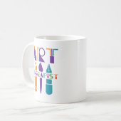 Kunsttherapist Koffiemok (Voorkant links)