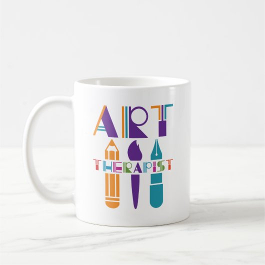 Kunsttherapist Koffiemok (Links)
