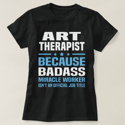 Kunsttherapist T-shirt (Design voorkant)
