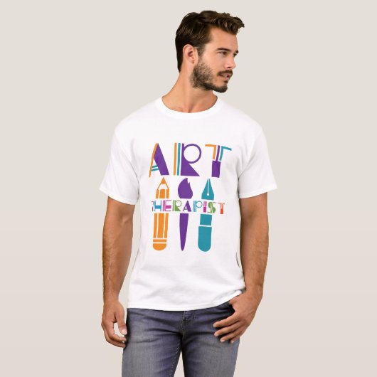 Kunsttherapist T-shirt (Voorkant volledig)