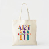 Kunsttherapist Tote Bag (Voorkant)