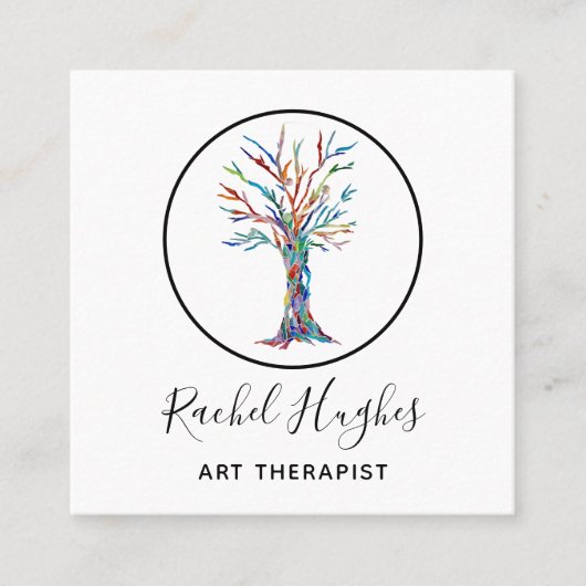 Kunsttherapistisch Visitekaartje (Voorkant)