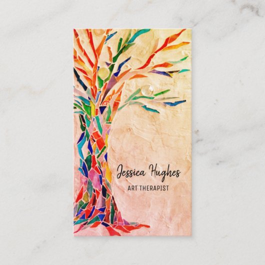 Kunsttherapistisch Visitekaartje (Voorkant)