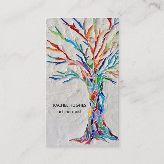 Kunsttherapistisch Visitekaartje (Voorkant)