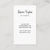 Kunsttherapistisch Visitekaartje (Achterkant)