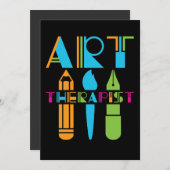 Kunsttherapistische therapie kaart (Voorkant / Achterkant)