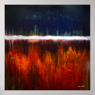 Kunsttherapy Fine Art-kunst voor het helen van kle Poster