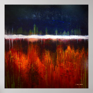 Kunsttherapy Fine Art-kunst voor het helen van kle Poster