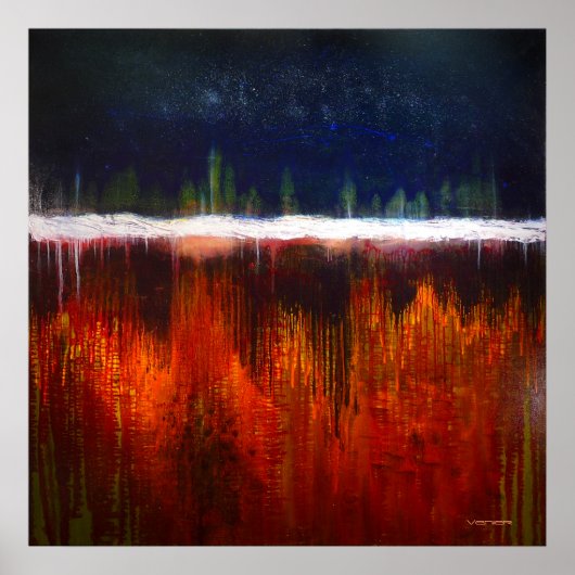 Kunsttherapy Fine Art-kunst voor het helen van kle Poster (Voorkant)