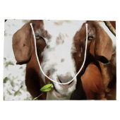 Kunstthetisch filmpje van een geit large cadeautasje (Achterkant)