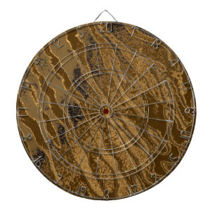 Kunsttijgerbont 3 dartbord