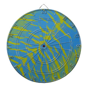 Kunsttijgerbont 5 dartbord