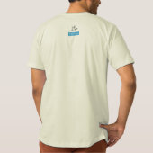 Kunsttop: John Dyer Seagull Tekening T-shirt (Achterkant)