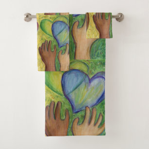 Kunsttowel, diversiteit bad handdoek