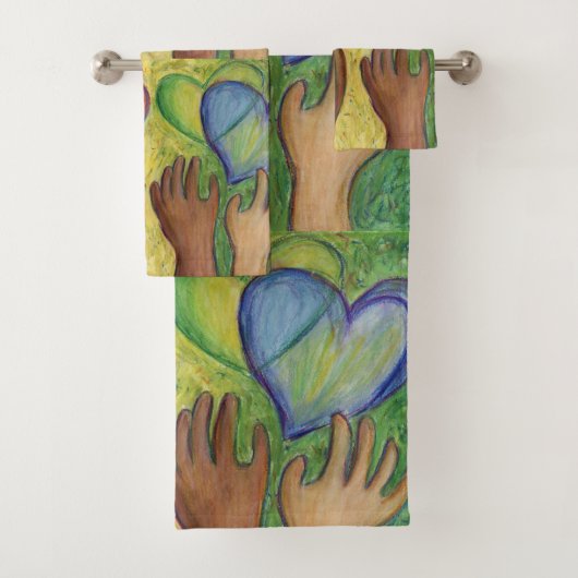 Kunsttowel, diversiteit bad handdoek (Insitu)