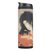 Kunsttumbler van Utamaro Thermosbeker (Geroteerd rechts)