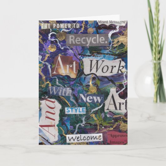 Kunstupcyclus Kaart (Voorkant)