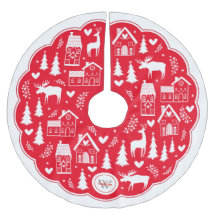 Kunstvakantiekerstboomrok van Monogram Folk Kunstv