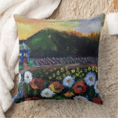 Kunstveld Fort Folk van bloemen Patroon Kussen (Deken)