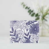 Kunstventilator voor de marine en witte Pop Briefkaart (Staand voorkant)