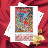  kunstvereniging Peacock Combaz Briefkaart