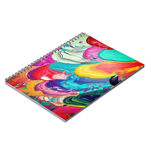 kunstverf notitieboek (Linkerzijde)