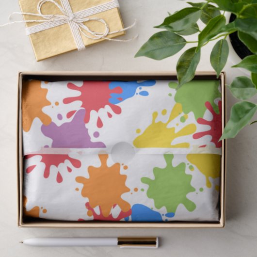 Kunstverf plastic papier van de Birthday Party (Geschenk)