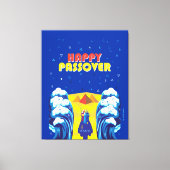 Kunstverf van Passover Moses & Israëlieten Pop op  Canvas Afdruk (Voorkant)