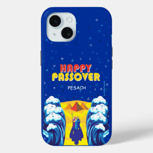 Kunstverf van Passover Moses & Israëlieten Pop op  iPhone 15 Case