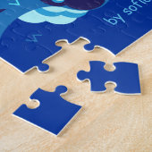 Kunstverf van Passover Moses & Israëlieten Pop op  Legpuzzel (Zijkant)