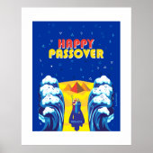 Kunstverf van Passover Moses & Israëlieten Pop op  Poster (Voorkant)