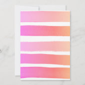 Kunstverf Verjaardag regenboogpenseel Slag Kaart (Achterkant)