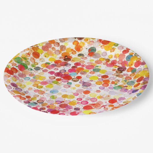 Kunstverf voor bord (Gekanteld)