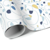 Kunstverlooppapier met één lijnpatroonlijn cadeaupapier (Rol Hoek)